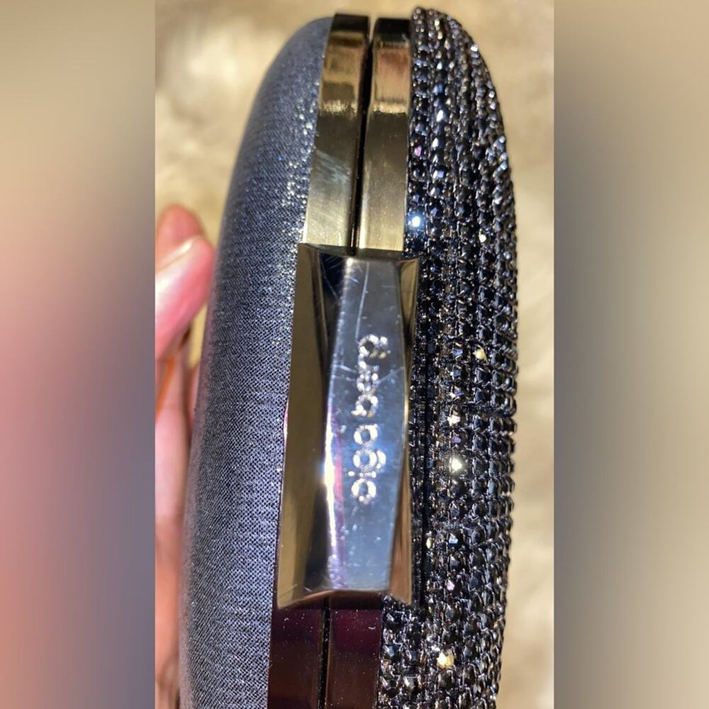 Olga Berg black clutch - Picture 7 of 10